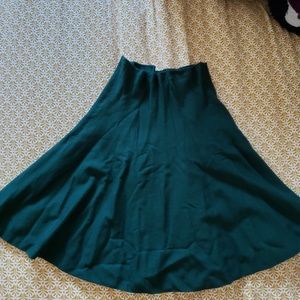 Circle Skirt Forest Green